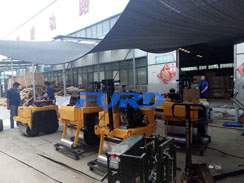 福瑞得微動態(tài)--手扶雙輪壓路機，手推式井蓋切割機，手扶抹光機等包裝發(fā)貨